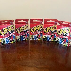 GO! Card Game - Portable Red Box Edition BUNDLE set of 5